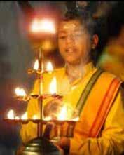 Aarti Aarti is a beautiful ceremony in which diyas (oil lamps) are offered to God.