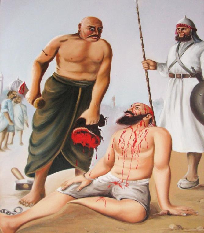 Bunga Bhai Taru Singh (HUT 03 Side A) Bhai Taru Singh, son of Shaheed Bhai Jodh Singh and Bibi Dharam Kaur, lived in village Poohla, in Amristar district of Panjab, along with a younger sister named