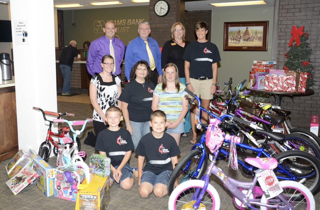 The Messenger Pa ge 5 Christmas in July Kick Starts Angel Store Christmas in July is an annual community event sponsored by Adams Bank and Trust, with all proceeds going to Ogallala FUMC s Christmas