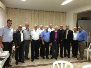 The meeting was chaired by Bishop Suheil Dawani and was held in the family house hall (St. Luke s) in Haifa on Wednesday evening, 6 November 2013.