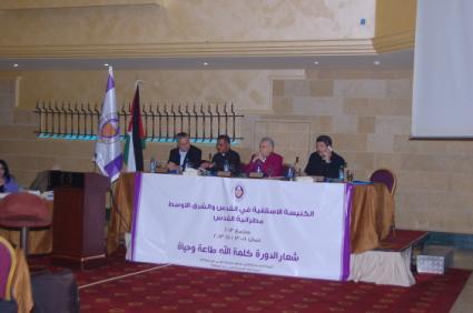 Women s Workshop Held in Madaba, Jordan A one-day workshop was held for the women from all the Episcopal Anglican churches throughout Jordan, during which Bishop Suheil Dawani presented morning