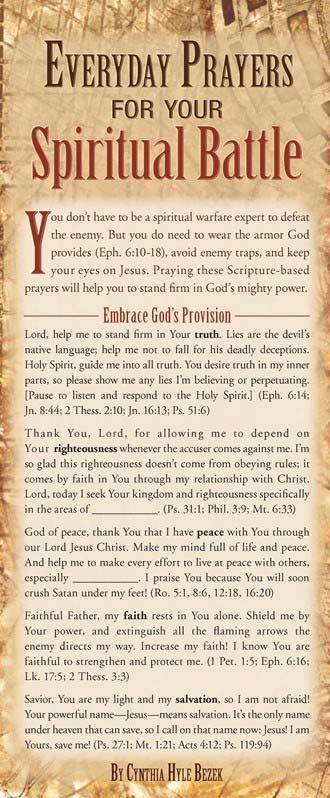 PRAYER CARDS The Prayer Ministry at Asbury wants to encourage church members, church staff and visitors to pray,