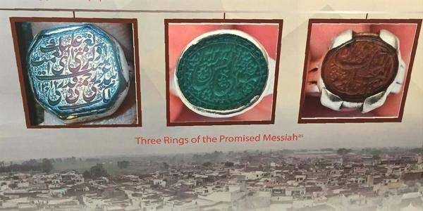 At the time of demise of the Promised Messiah (as), he left three rings; we were three brothers.