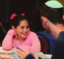 Students work in small groups to progress through a series of computer-based units in Hebrew and Judaics.