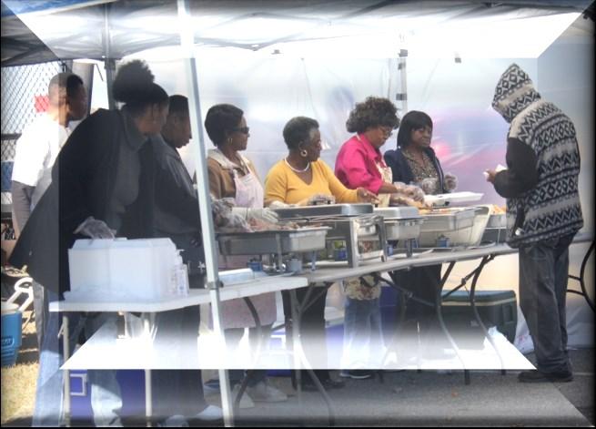 As he and Brother Dudley planned a menu, there were eager volunteers among church membership and in the community to assist with preparation of the food.