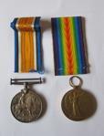 Arthur s War Medals Arthur was awarded a number of medals during his time on the