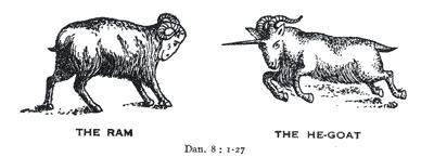 the ram, and brake his two horns: and there was no power in the ram to stand before him, but he cast him down to the ground, and stamped upon him: and there was none that could deliver the ram out of