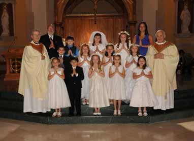 As a faith community, we celebrate all the young members of our parish who recently celebrated their First Communion!