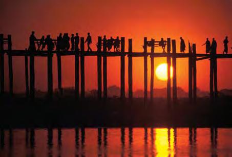 The 19 th -century U Bein Bridge is the longest and oldest teakwood bridge in the world and is still a main passage indispensable to the daily life of local people. CONTRACT: TERMS & CONDITIONS.