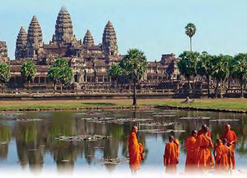 Rediscovered in the late 19 th century, Angkor Wat is the crowning achievement of Khmer architecture.