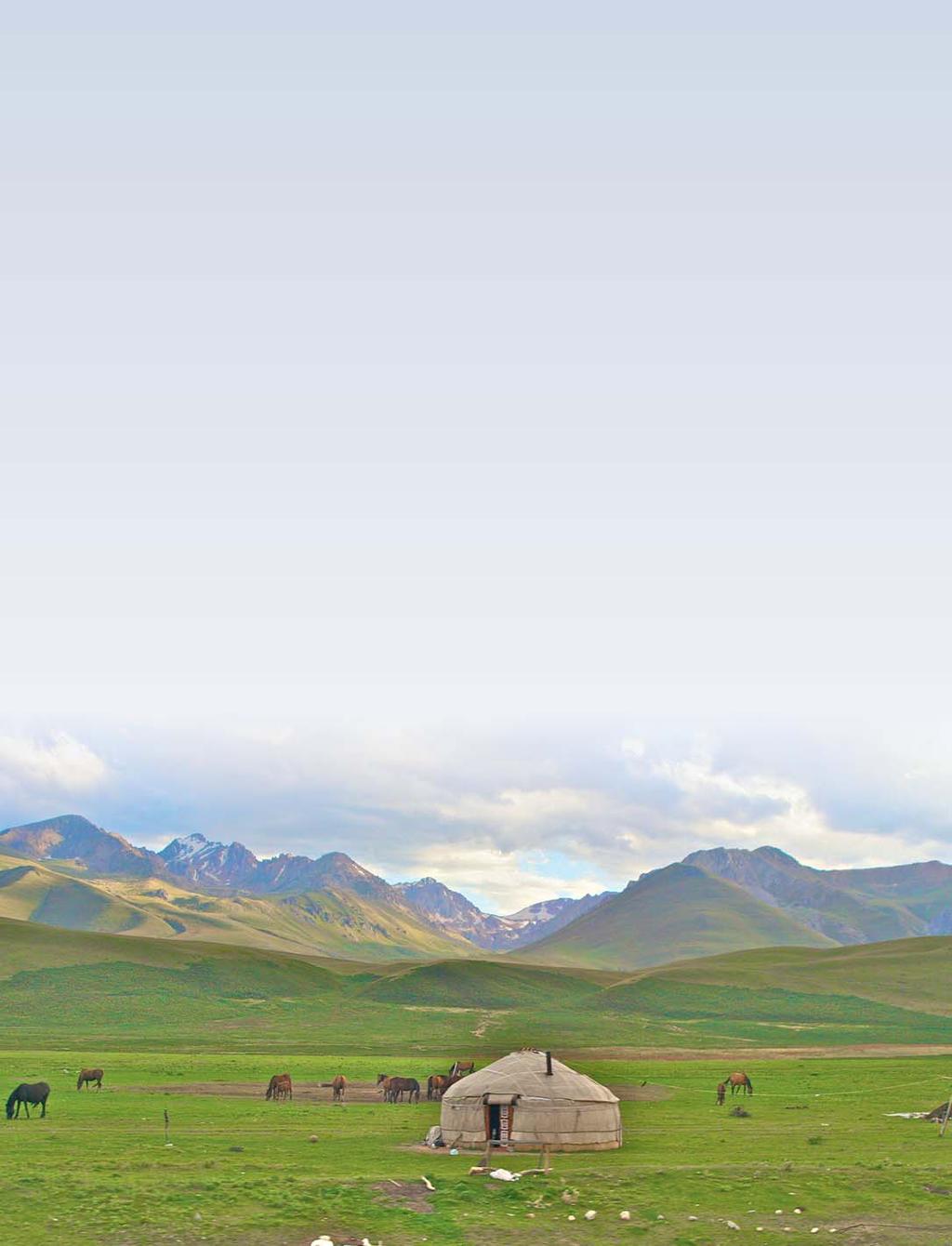 Yurts Mobile Homes of Central Asia WHAT is soft and round and keeps you warm in winter but cool in summer? For nomadic peoples in parts of Central Asia, the answer is, A yurt!