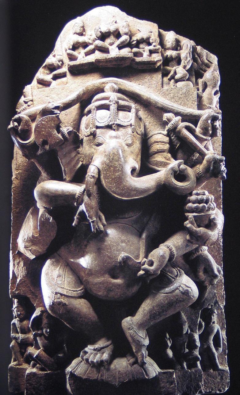Ganesha India; 11th century Sandstone Rubin Museum of Art C2004.14.