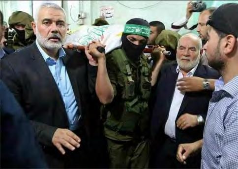 ps, June 8, 2017) Right: Ibrahim Abu al-naja (Twitter account of Hamas' military-terrorist wing, June 8, 2017).