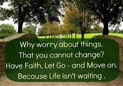 Worry is worthless,