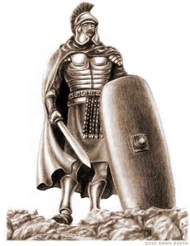 BELT OF TRUTH (Eph 6:14) A belt was the first piece of armor put on by a Roman soldier because it secured all the other pieces of the armor and showed that he was ready for action.