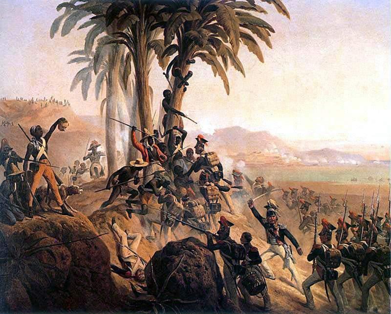 Inspired by the ideals of the French Revolution, enslaved Africans and other laborers in the French colony of Saint Domingue had revolted against French plantation owners.