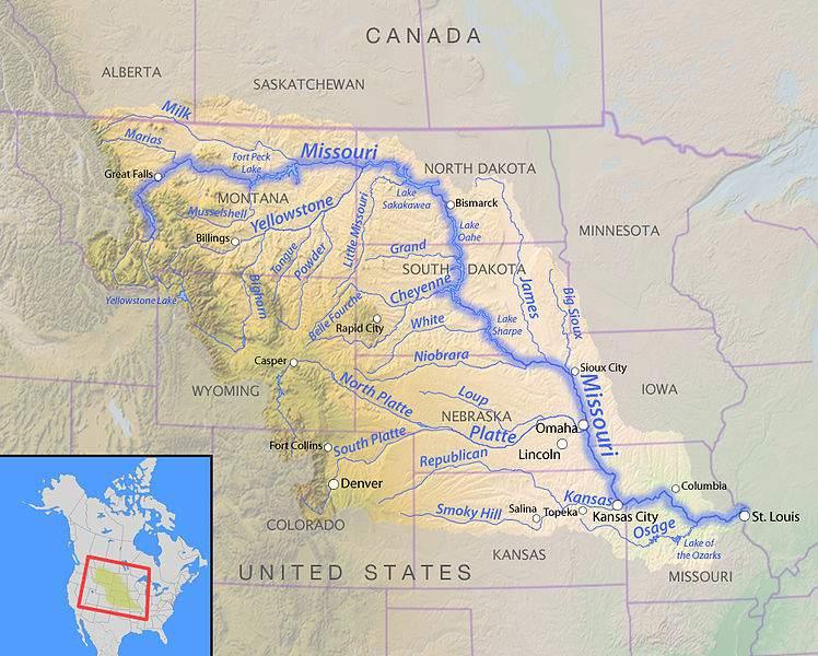 Jefferson told Lewis and Clark to find the sources of the Missouri River.