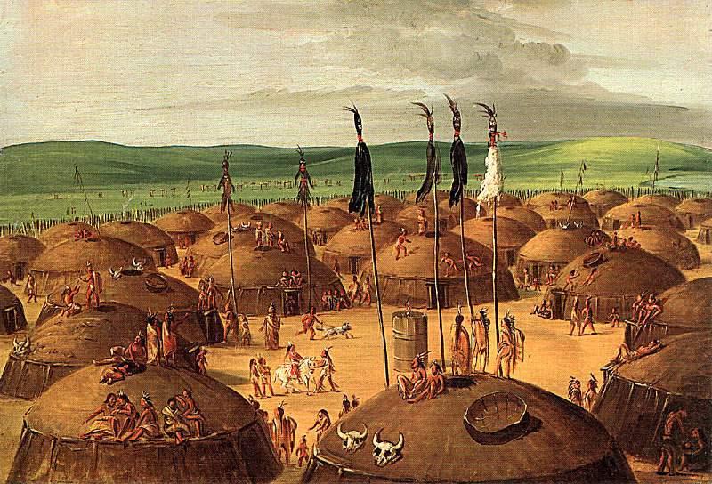 Shortly before winter, the expedition reached the homeland of the Mandan, a Native American nation located in what is now North Dakota.