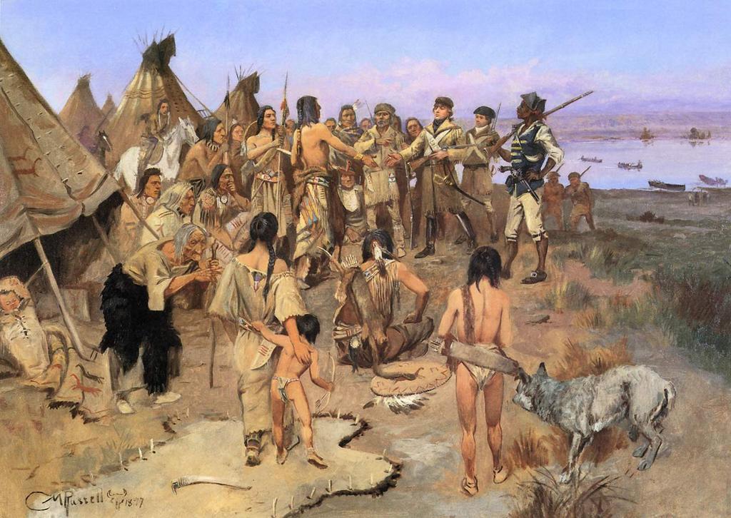 The Corps of Discovery did establish friendly relations with many Native American nations.