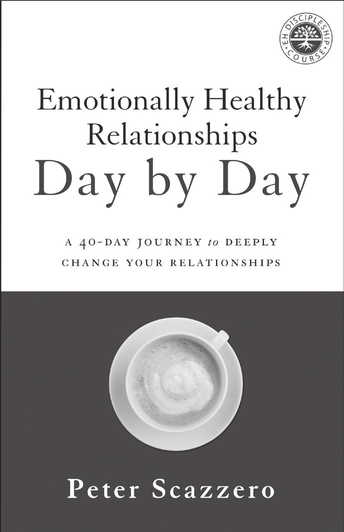 Prayerfully read Week 1 of the Emotionally Healthy Relationships Day by Day devotional, Take Your Community Temperature Reading.
