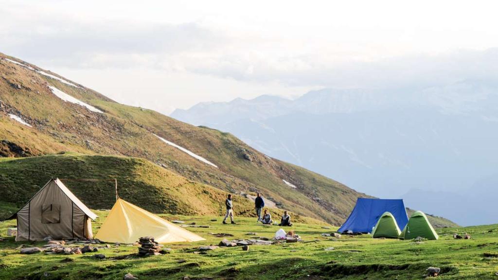 Restful Evenings After the day-long treks & activities, Sitting under the setting sun at High altitude makes one feel