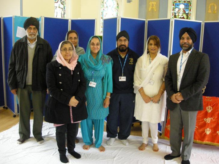 We were able to launch our new Sikh Chaplaincy team at Croydon University Hospital on the same day a very exciting development for us. I attach a couple of photographs of that event.