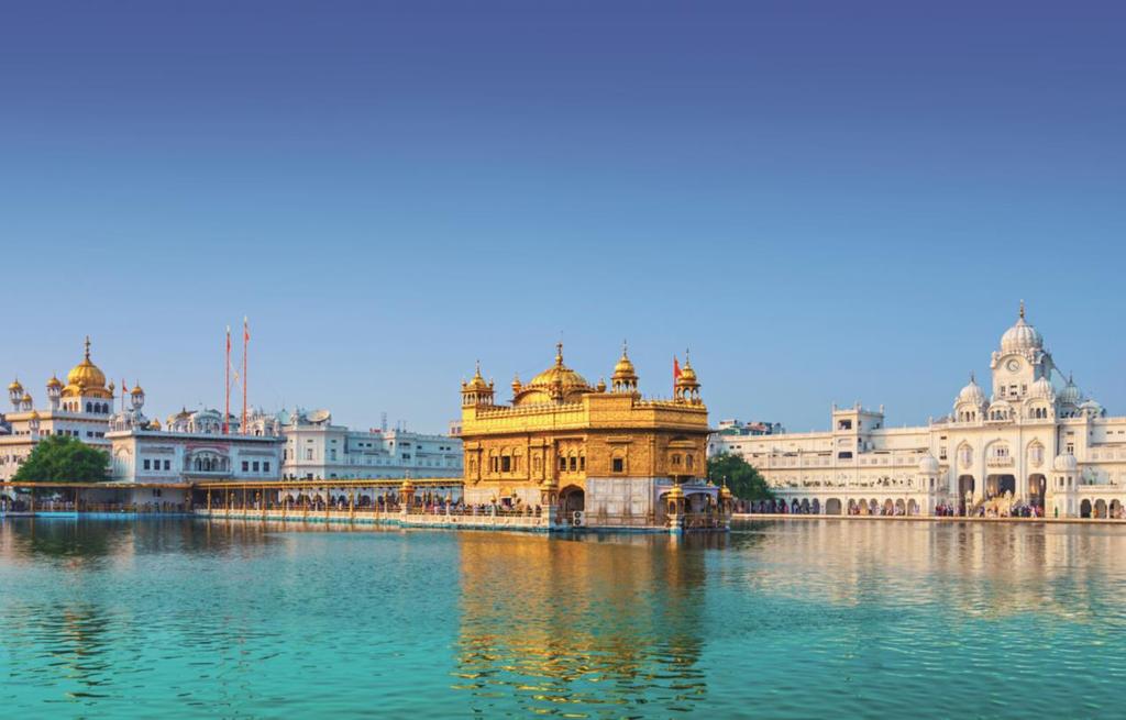 Tour Highlights: Delhi - India s capital consisting of a lively mix of historical monuments, modern day skyscrapers and colourful local bazaars Amritsar - Gaze at the magnificent Golden Temple, one