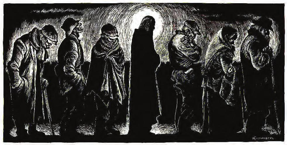 Introduction Christ of the Breadlines by Fritz Eichenberg (1953). The drawing, Christ of the Breadlines, by Fritz Eichenberg (1953) probably says all that this book wants to say about being church.