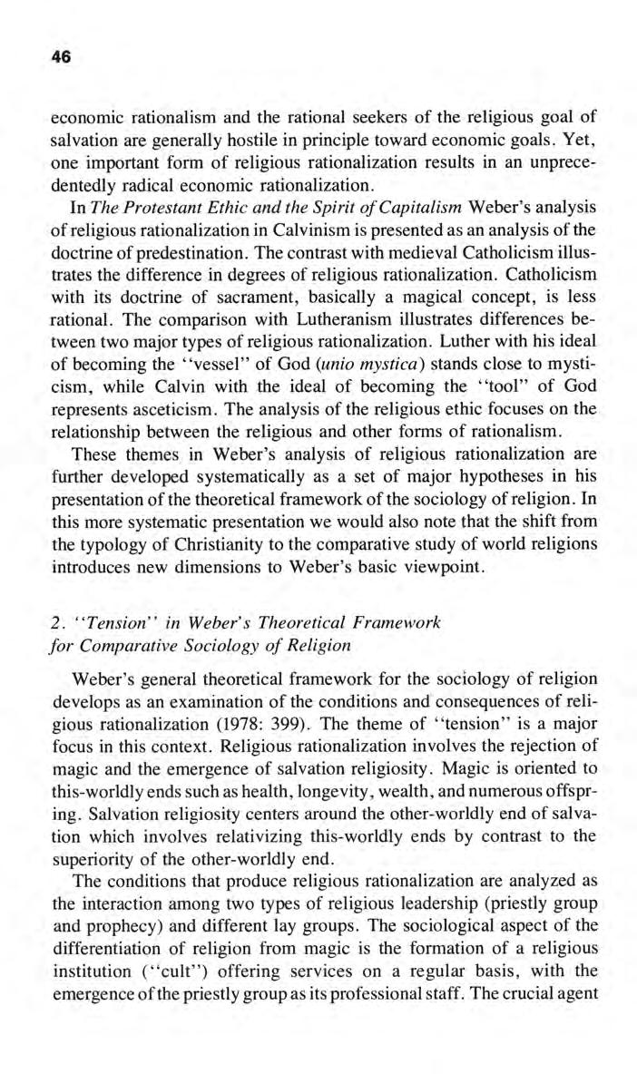 46 Comparative Civilizations Review, Vol. 15 [1986], No. 15, Art.