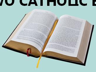 ST. NICHOLAS PARISH Adult Faith Formation PRESENTS TWO CATHOLIC BIBLE STUDIES: The GOSPEL ACCORDING TO JOHN a twelveweek study meeting on Monday evenings, in the St.