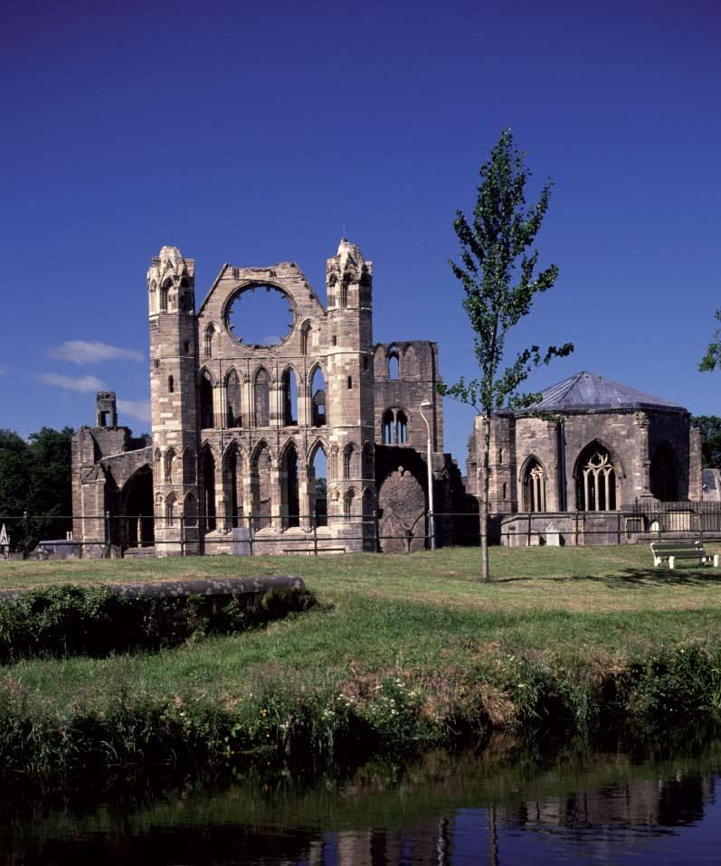 1 Features within Elgin Cathedral