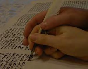 Torah Scribe Project - 5777 A Once in a Lifetime Experience Join Master Torah Scribe (Sofer), Neil Yerman in enhancing our Torah!
