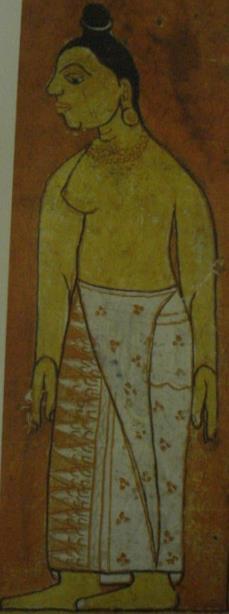 h-malagammanai-hindagala The fall created a new dress form during the Kandyan period.