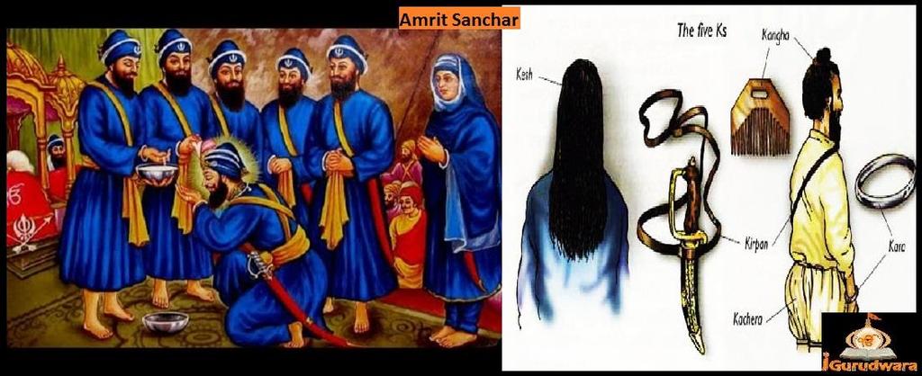 Amrit Sanchar (Ceremony of Khande di Pahul) Anyone can be initiated into the Sikh religion if one can read and understand the contents of Guru Granth Sahib and is matured enough to follow the Sikh