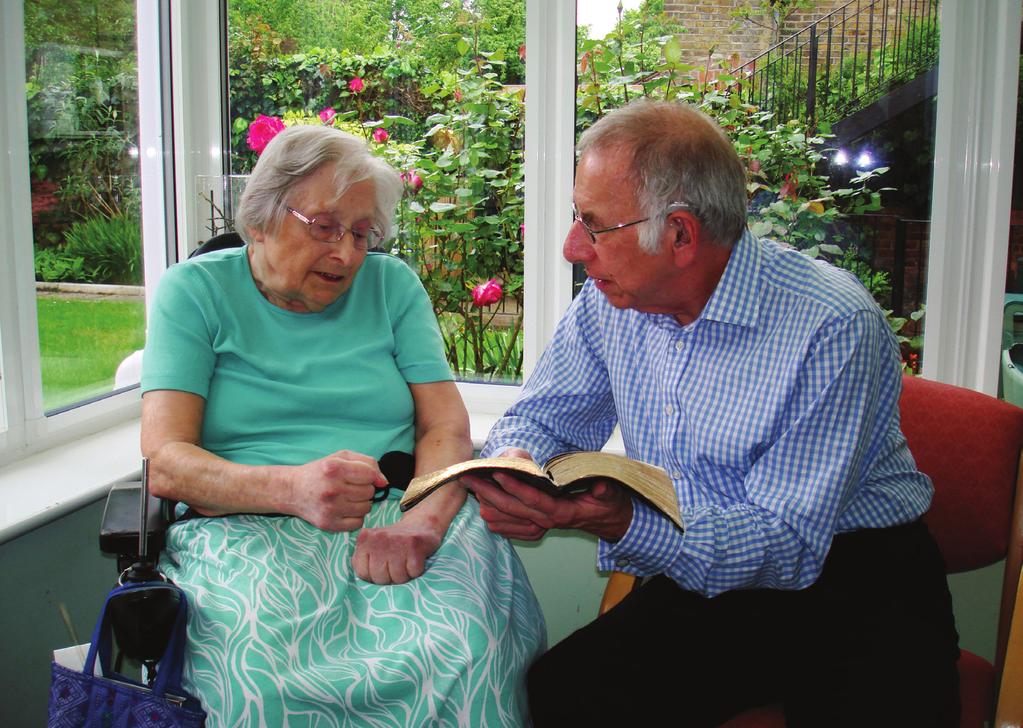 THE TRUTH THAT CHANGES EVERYTHING The Christian message is an exciting one for the elderly of our areas.