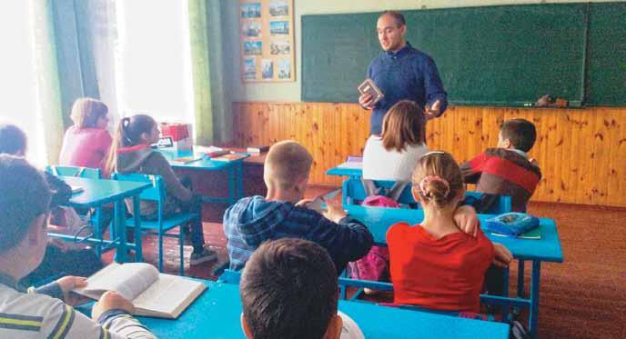 Children & Youth Stories God Opens Doors Christian work is not officially allowed in Ukrainian schools, but God gave us an opportunity to visit schools with Samaritan Purse gifts during Christmas