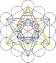 The sacred geometry of all Creation is held within Metatron s Cube with the Flower of Life and the Five Platonic Solids as components of it.