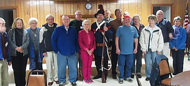October 3: The second group was to the senior adults at the King George YMCA.