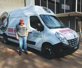 GOING THE EXTRA MILE 19,000 KILOMETRES Distributing the flat-packed Operation Christmas Child shoeboxes and promotional material across this nation annually is a massive task on its own.