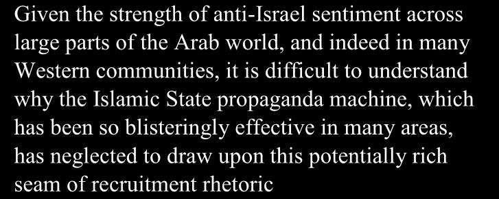 Introduction: The opposition to Israel has long been such a fundamental facet of militant Islam that it is almost taken for granted and thus unworthy of exploration.