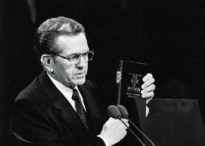 The point of the story, President Packer said, was that when we are in the service of the Lord, we need not worry about being able to fulfill our assignments because His hand will be with us.
