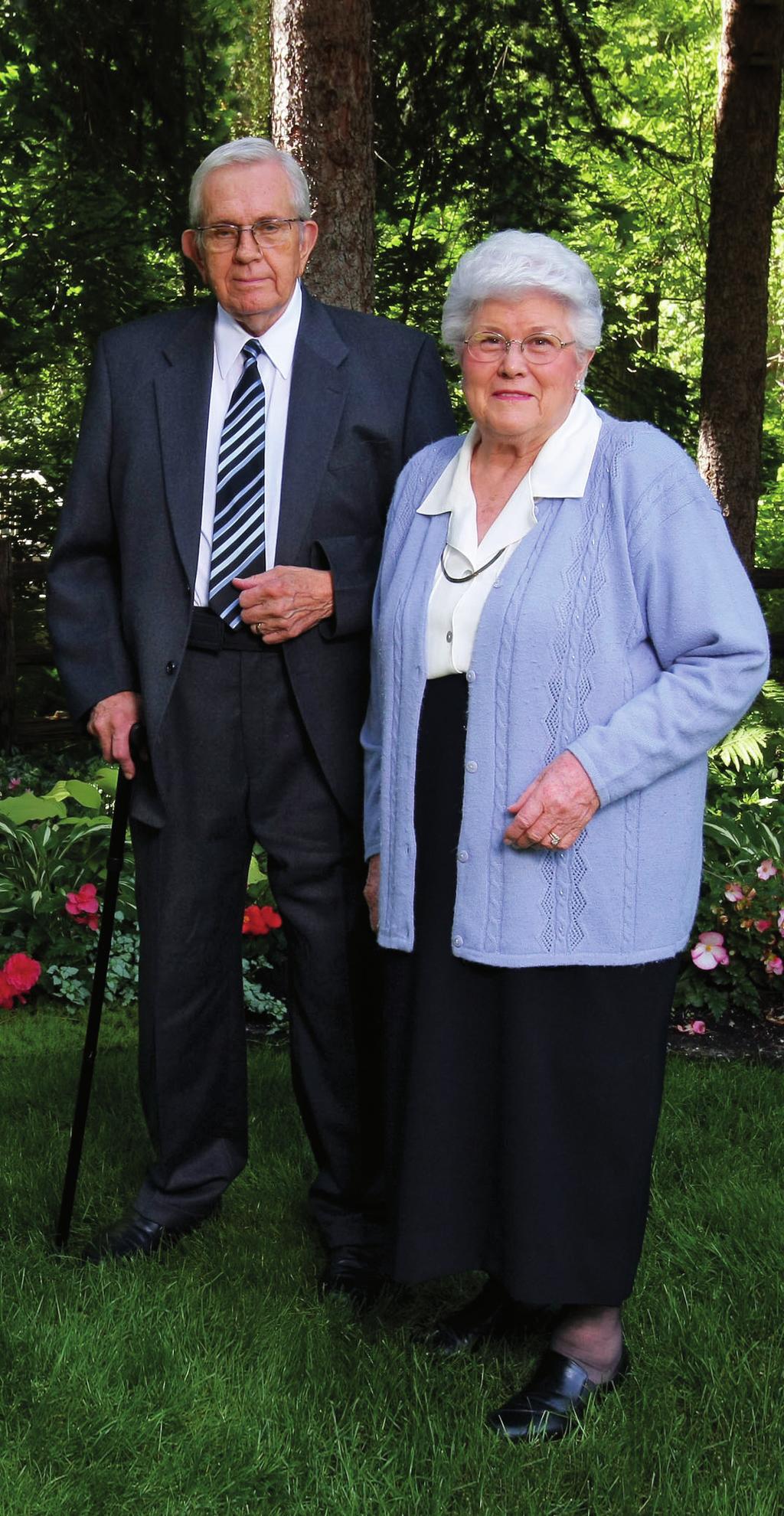 Sister Donna Smith Packer and I have been side by side in marriage for nearly 70 years. When it comes to my wife, the mother of our children, I am without words.