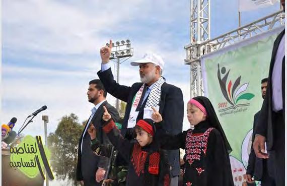 Osama al- Muzeini, minister of education, praised all the participants, including the ministry of the interior, the national security service and the Izz al-din al-qassam Brigades.