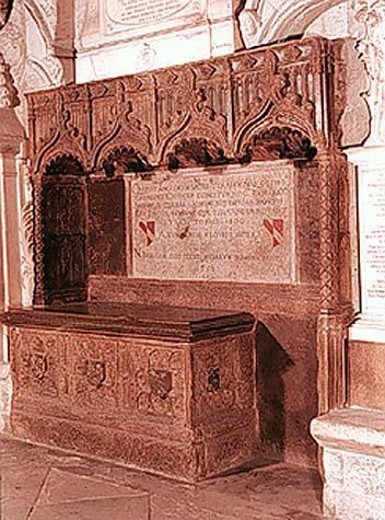 died on October 25, 1400 and is buried