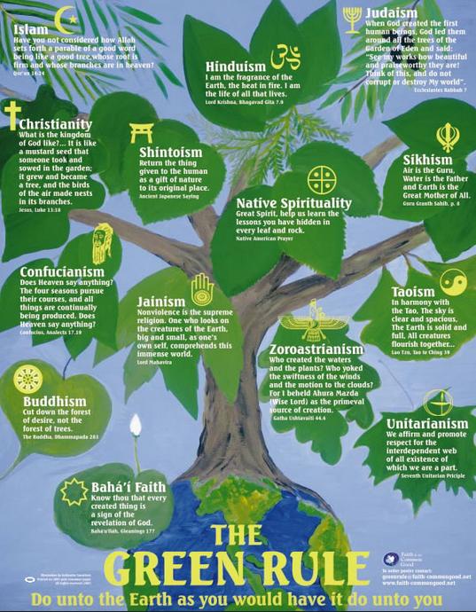 How to Use Suggestions The Green Rule Poster & Study Guide Introduction Growing numbers of faith leaders and educators are discovering that spiritual, ethical and environmental education can no