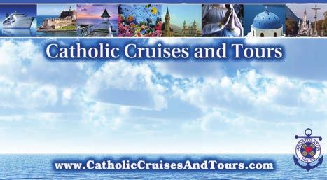 com coolfloridainc@hotmail.com Come Sail Away on a 7-night Catholic Exotic Cruise starting as low as $1045 per couple.