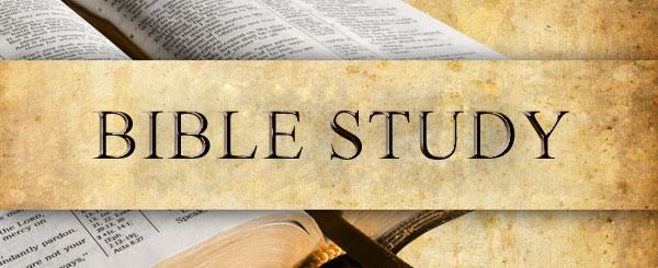 tion or to volunteer please contact: ADULT BIBLE STUDY HELD ON MONDAY EVENINGS 7:00 p.m.