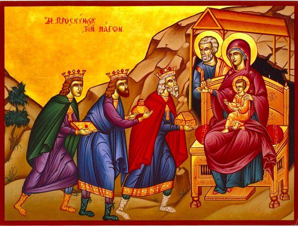Three wise men also came to worship Jesus, because when Jesus was born they saw a strange and bright star in the sky. They knew it was the sign that the King of Kings was born.