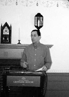 Beyond: Medical Investigations & Mystical Perspectives Dr. Matthew Raider lecturing at the Capt. Leonard House.