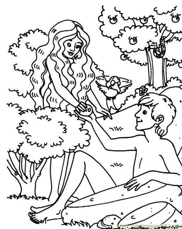 LESSON 3 - ADAM AND EVE God made Adam and Eve,